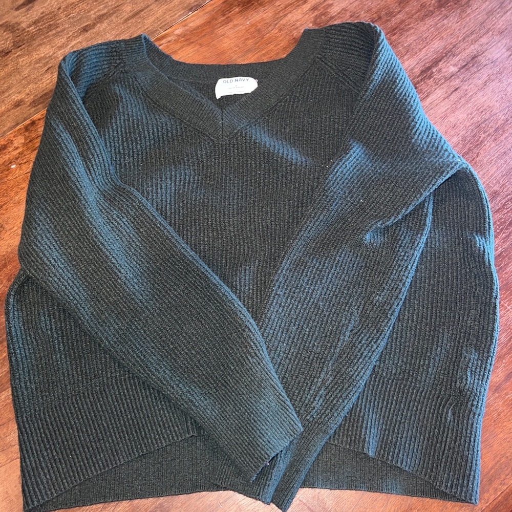 Old Navy Green Long Sleeve Sweater